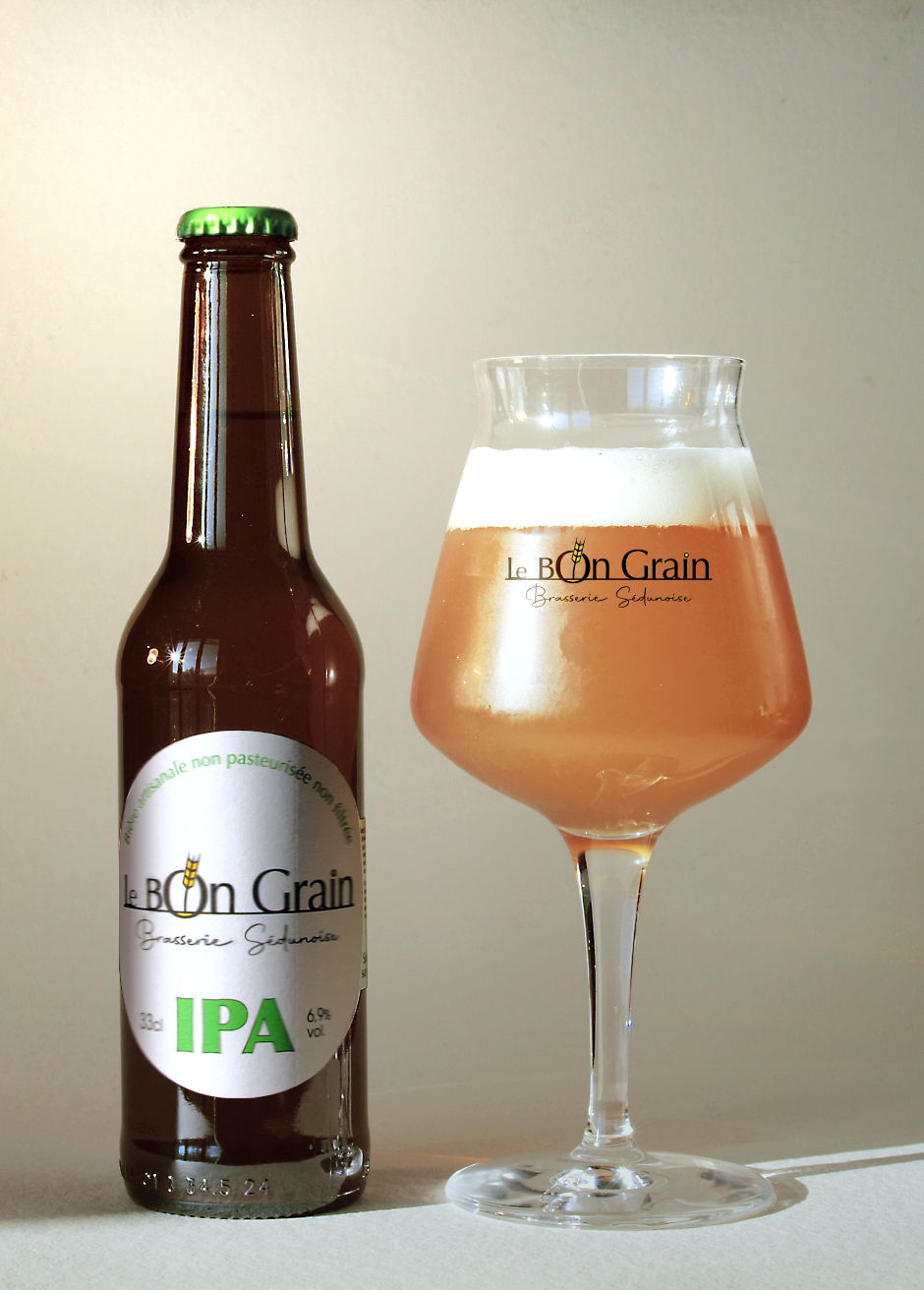 Bière bio IPA Le Bon Grain